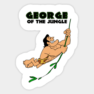 George Of The Jungle Sticker